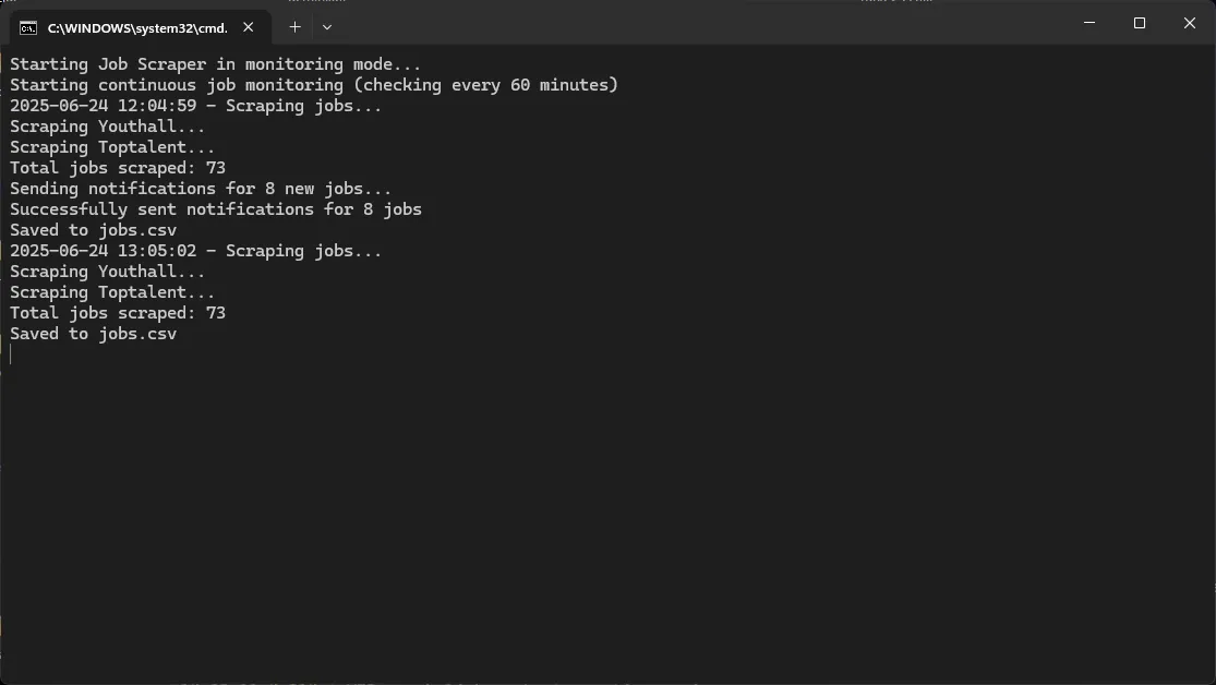 Job Scraper